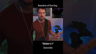 Didn’t I  Darondo  bass line of the day twitch music [upl. by Eillime]