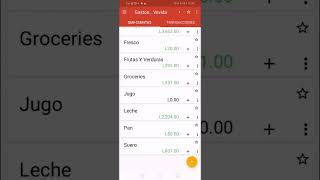 Recording daily spend in gnucash app [upl. by Koffler881]