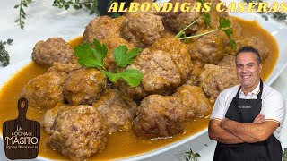 Las ALBONDIGAS DE LA ABUELA con mi toque especial [upl. by Anniram139]