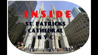 St Patricks Cathedral New York City  a walk inside [upl. by Aneerahs]