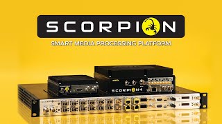 Evertz SCORPION  Smart Media Processing solution [upl. by Enaasiali]