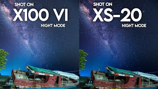 Fujifilm X100 VI VS Fujifilm XS20 Night Mode Camera Test [upl. by Geffner]