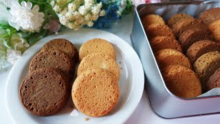 【日本高人氣伴禮餅乾】ECHIRE 艾許奶油圓餅｜在家就能復刻｜Galette Échiré Butter Cookies [upl. by Lilia713]