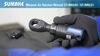 SUMAKE Minimal Air Ratchet Wrench STRW220STRW221 [upl. by Lonna]