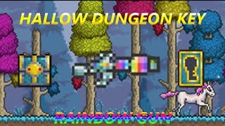 Terraria 12  Hallowed Key Mold Key Chest and Rainbow Gun [upl. by Frankie]