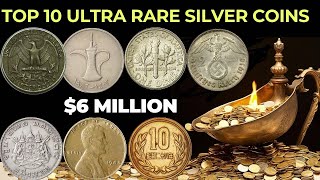 THE MOST VALUABLE TOP 10 SILVER COINS THAT MADE COIN COLLECTORS MILLIONAIRES [upl. by Werdn]