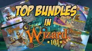 My Top Bundles in Wizard101 [upl. by Acimehs]