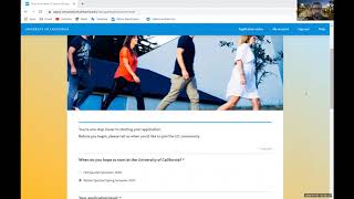 UC Application How to create an account [upl. by Akihsay]