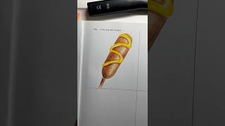 642 Things To Draw  A Corn Dog With Mustard [upl. by Capriola837]