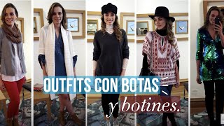 Outfits y looks con botas y botines I Consuelo Guzmán Asesora de imagen y Personal Shopper [upl. by Vita]