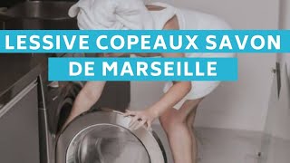 Laver son linge avec des copeaux de savon de Marseille en mode zérodéchet [upl. by Lebazi]