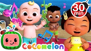 30 MIN LOOP  Belly Button Song Dance🎶  Dance Party  CoComelon Nursery Rhymes amp Kids Songs [upl. by Nylac998]