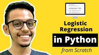 Logistic Regression in Python from Scratch  Simply Explained [upl. by Vashtee]