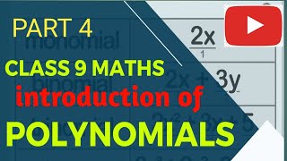 Polynomial Class 9th maths 2024 Chapter 2  Exercise 21 One shot  Ravindra Verma 9th to 12th [upl. by Aidole]