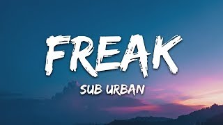 Sub Urban  Freak Lyrics feat REI AMI [upl. by Rhoda]