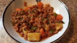 Picadillo De Soya Delicioso [upl. by Mclaughlin20]