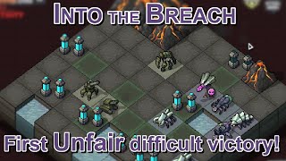 First UNFAIR victory ever  Into The Breach E3 [upl. by Eimat]