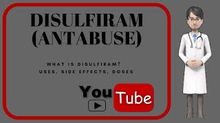 💊What is DISULFIRAM Side effects doses warnings and uses of disulfiram 500 mg Antabuse💊 [upl. by Arber]