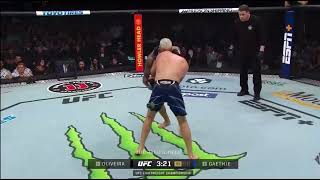 Charles Oliveira VS Justin Gaethje Highlights [upl. by Onivag591]