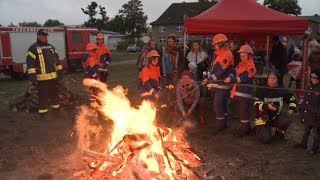 Perleberg Traditionsfeuer der Freiwilligen Feuerwehr Perleberg [upl. by Sargent]