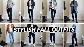 10 Stylish Mens Fall Outfits  How To Style Boots 2021 [upl. by Tracie]