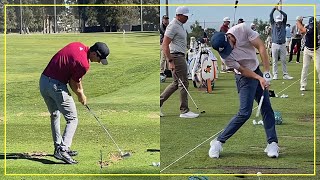 PGA Winner  Joaquin Niemann Athletic Swing Motion [upl. by Aisanahta]