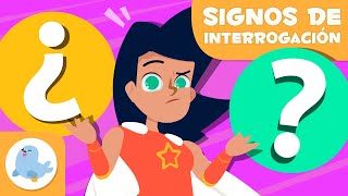 SIGNOS de INTERROGACIÓN 🦸‍♀️ GRAMÁTICA y ORTOGRAFÍA para niños ❓ Superlexia ⭐ Episodio 12 [upl. by Yetnruoc]