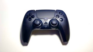 Midnight Black PS5 Dualsense Controller UNBOXING and REVIEW [upl. by Guinna]