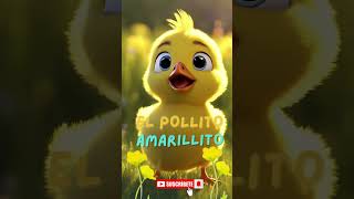 Canción El Pollito Amarillito🐥Canción para cantar y bailar🤗 cancionesinfantiles musicainfantil [upl. by Nhguavoj]