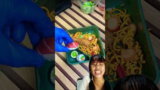 Bekal sekolah 🥰 food kuliner indomie shorts short trending tiktok clay video viralvideo [upl. by Eednar355]