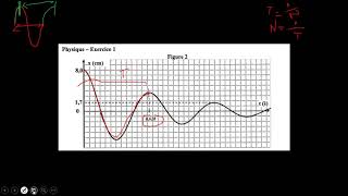 correction épreuve physique SP 2015 Bac Math Tunisie EX 1 Pendule élastique [upl. by Araec]