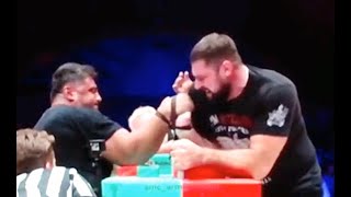 VITALY LALETIN VS FERIT OSMANLI 2022 OFFICIAL ARMWRESTLING MATCH [upl. by Oyam881]