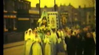 Denaby Main St Albans Catholic Church Procession 1961 [upl. by Aseral]