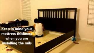 Assembling an IKEA HEMNES Bed [upl. by Sirotek]