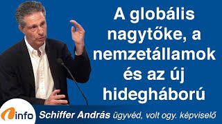 A globális nagytőke a nemzetállamok és az új hidegháború Schiffer András Inforádió Aréna [upl. by Toblat]