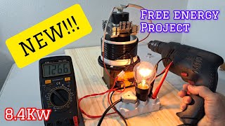 Magnetic Induction Generator Free Energy Experiment [upl. by Eimyaj]