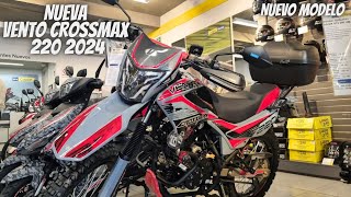 Nueva Vento Crossmax 220 2024😱  ¡La Mejor Moto Doble Propósito🔥 [upl. by Mcferren]