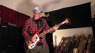 Bass Demo  Rickenbacker 4003 wBartolini pickups  Andy Irvine [upl. by Eniamraj]