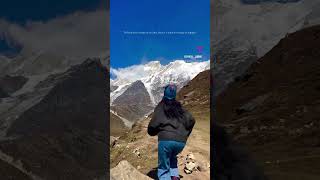 🗻♥️travel reels wanderluster uttarakhand mountains heartbrokenstatus uttrakhandi [upl. by Gleich201]