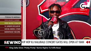 Feffe Bussi promises a massive Hip Hop ku Nalubaale Concert  Rewind [upl. by Irtimid]