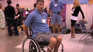 Abilities Expo FreeWheel  Wheelchair Attachment [upl. by Yun]