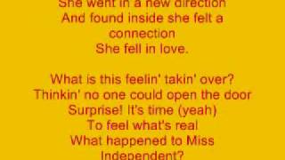 Miss Independent Lyrics By Kelly Clarkson [upl. by Clemence]