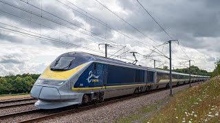 Eurostar Class 373s on High Speed One 20222024 Compilation [upl. by Gen]