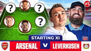 Arsenal vs Leverkusen  Starting XI Live  Pre Season Friendly [upl. by Hortense]