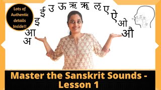 Master the Sanskrit sounds  Varnamala series episode 1 [upl. by Nelan]