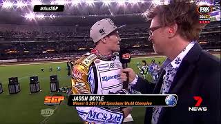 Jason Doyle 2017 FIM world champion [upl. by Ohnuj85]