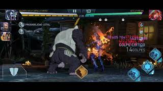 NOCHES OSCURAS  JEFE Enchantress  Modo Heroico VII  Solo Raid  Injustice 2 Mobile [upl. by Ydok]