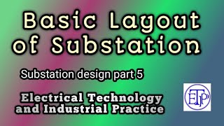 Facilities in a Substation Basic layout guidelines for SubstationSubstation design part 5 [upl. by Ahsiram]