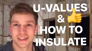 How to Insulate a Flat Roof  Floor  Stud Walls amp Calculating U Values [upl. by Yoshiko13]