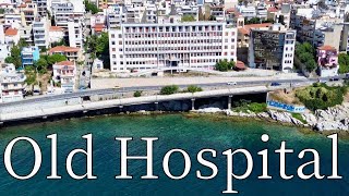 Old abandoned Hospital in Kavala Greece  by drone 4K abandoned [upl. by Greenman]